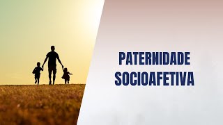 Paternidade socioafetiva [upl. by Agosto]