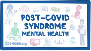 PostCOVID syndrome Mental health [upl. by Enilav834]