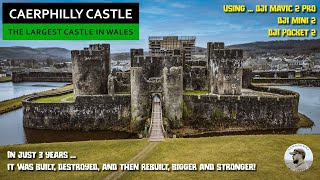 Caerphilly Castle  The Largest in Wales 2nd in Britain [upl. by Elbertine]