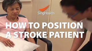 How To Position A Stroke Patient [upl. by Azriel]