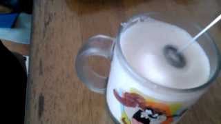 Aerolatte Review Frothing Cold Milk In Under 1 Minute [upl. by Allain583]