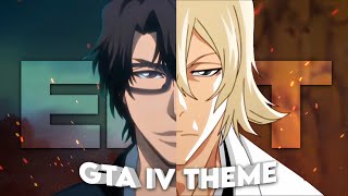 Aizen x Urahara  GTA IV Theme Edit [upl. by Margarida367]